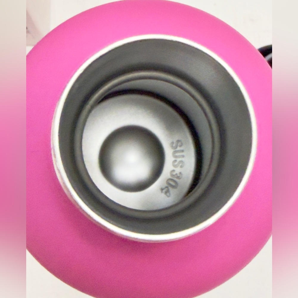 Pink Valentino V Logo Water Bottle & Puffer Gloss - Picture 6 of 8